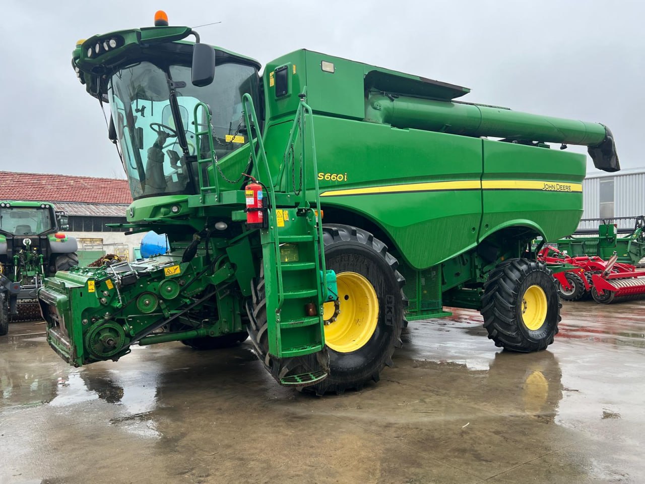 Комбайн зернозбиральний JD 660I-05